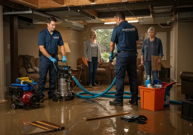 Basement Water Extraction and Removal Techniques process in Carthage, NC