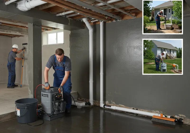 Basement Waterproofing and Flood Prevention process in Carthage, NC